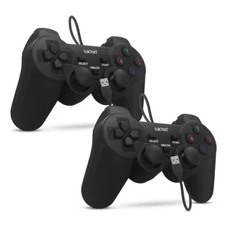 Kit 2 Controles Joystick Usb Para Computador Notebook Ps2 Kit 2 Controles Joystick Usb Para Computador Notebook Ps2