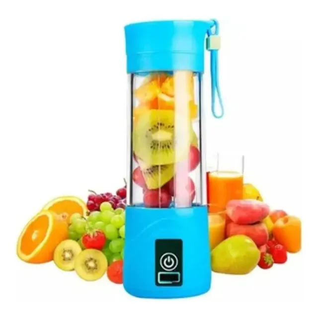 Mini Licuadora Portatil Recargable De 6 Cuchillas Inc/envio