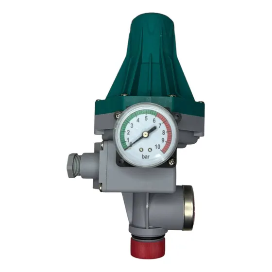 Press Control Sensor De Flujo De Agua Con Manómetro