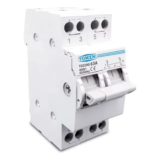 Transfer Switch Manual Tomzn 2 Polos 63 Amp 3 Pasos