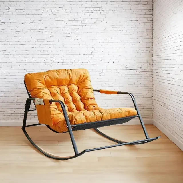 Sillon Mecedora Silla Exterior Interior Moderna Y Elegante