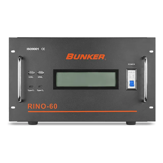 Regulador De Voltaje Bunker Rino-60 / Leo-60 110v A 60a