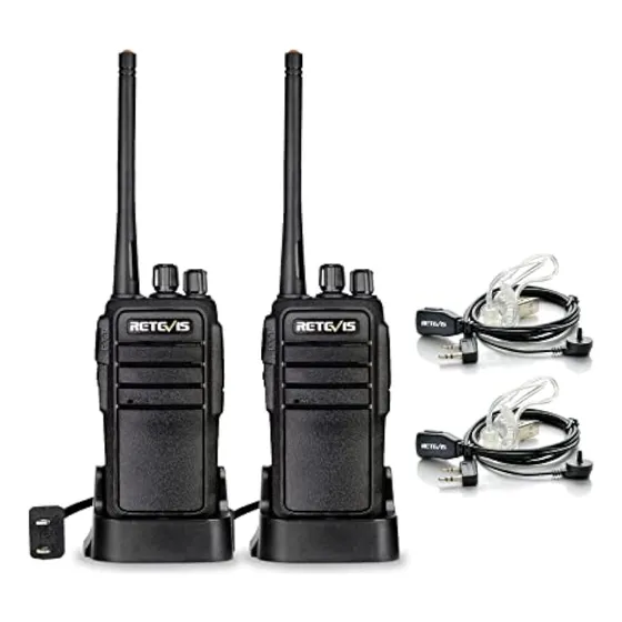 Retevis Walkie Talkies Rt21 Con Auricular Y