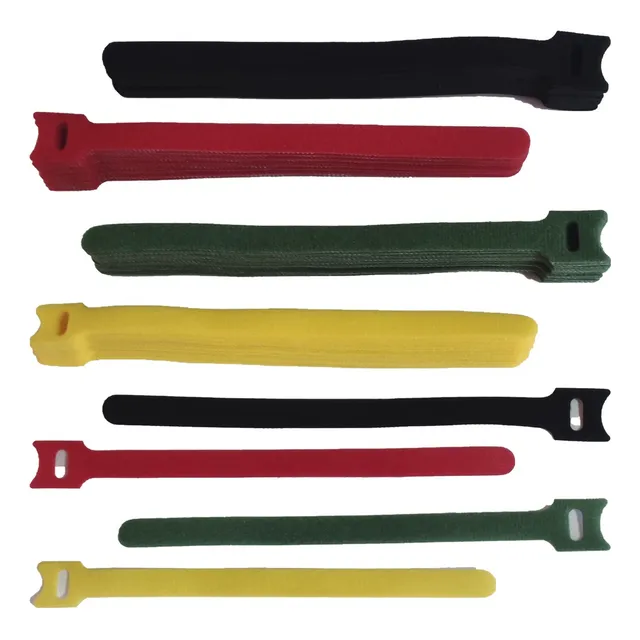 Amarra Velcro 13mm Ancho Largo  20 - 15 Cm Varios Colores