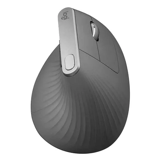 Mouse Sem Fio Logitech MX Vertical Com Design Ergonômico Grafite