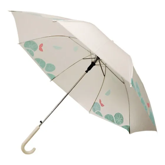 Paraguas Grande Vinílico Automático Lluvia - Sheshu Home Color Aqua