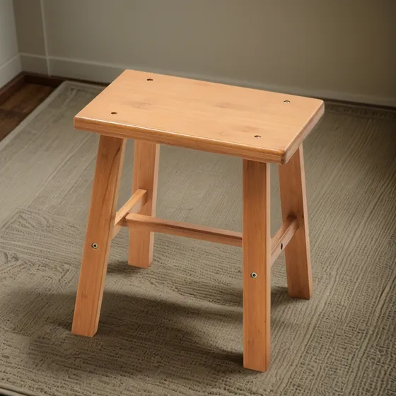 Banco Taburete Multifunción Madera Bambú Grande