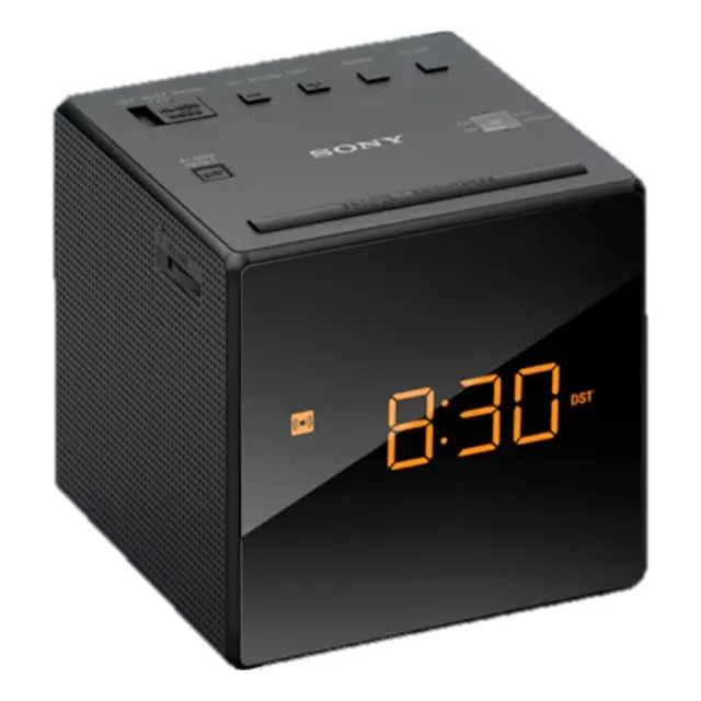 Radio Reloj Despertador Sony Am/fm Y Pantalla Led  Icf-c1t
