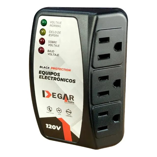 Protector De Voltaje 110v Para Equipos Electrónicos Degar 