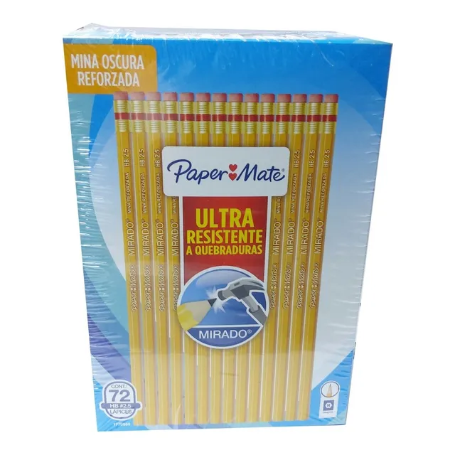 Lapiz Paper Mate Mirado 2 Cjs C/72 Pzas