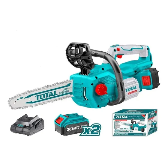 Motosierra Brushless 20v 12 + Kit Bateria Total Tgsli201286 Color Turquesa