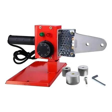 Termofusora 800w Omaha TF-800 3 Boquillas Fusión Caño Agua Gas con Maletín