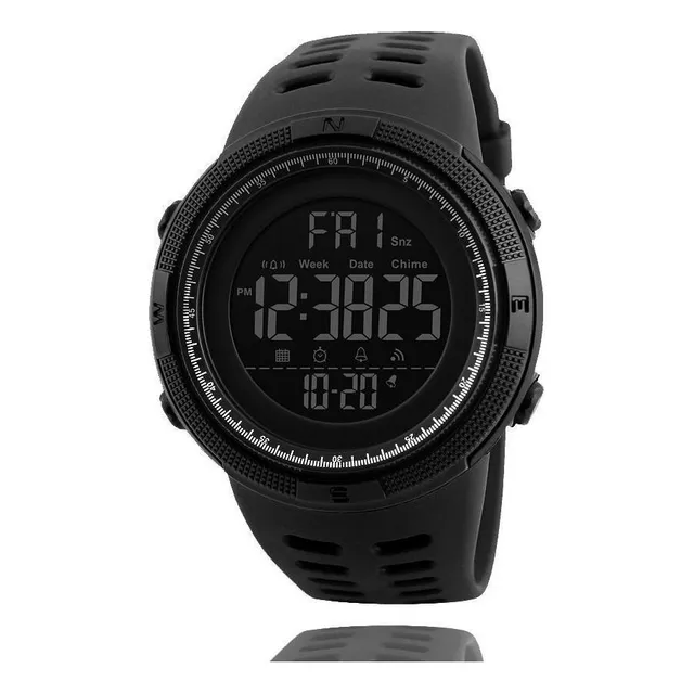 Reloj Skmei Digital Led 1251 Sport Black para hombre
