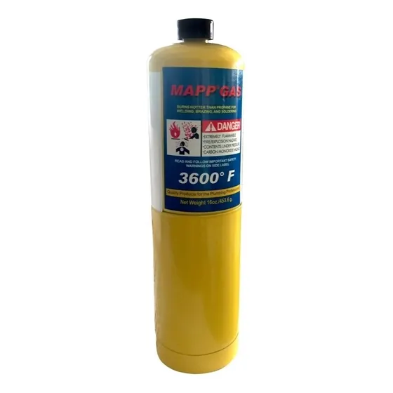 Bombona De Propano Para Soldar Map Pro Bombona Amarilla