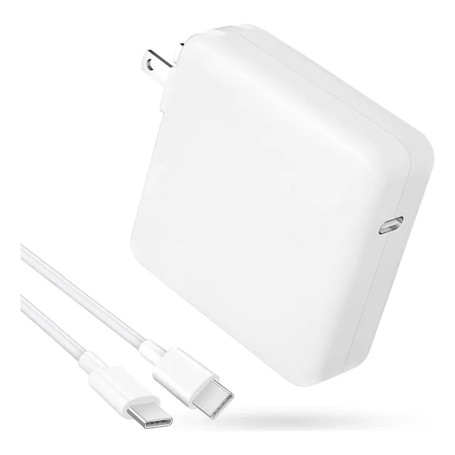 Cargador Para Macbook Pro - Air Tipo C 87w Blanco