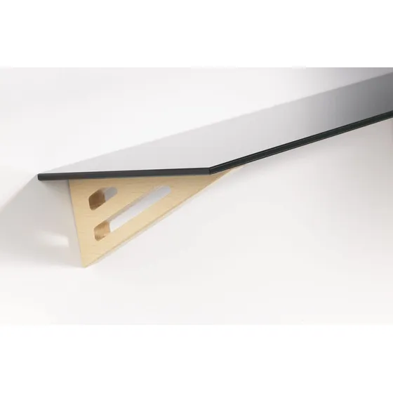 Ltl Home Products Kit Estante Pared Vidrio Rompecabeza 11  X