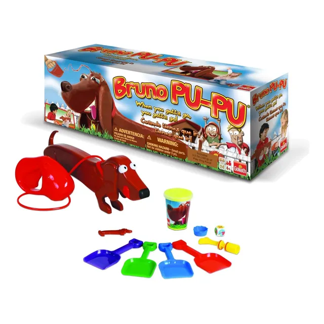 Juego Psicomotor Interactivo Perro Bruno Pupu Goliath