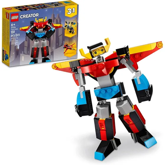 Lego Creator 3 En 1 Super Robot 31124
