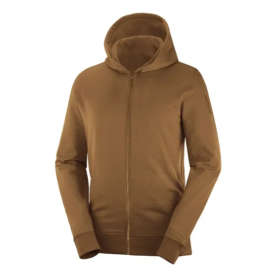 Buzo Hombre Salomon - Logo Lt Fz Hoodie M - Casual