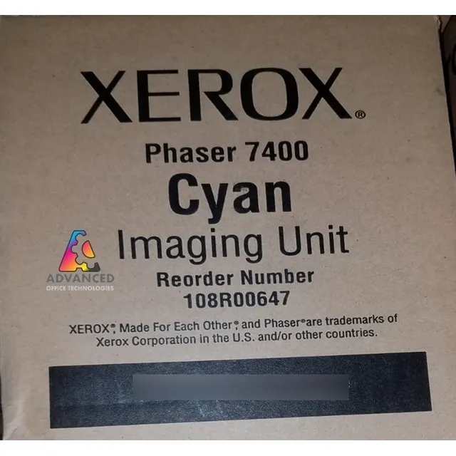 108r00647  Unidad De Imagen Cyan Xerox Phaser 7400  