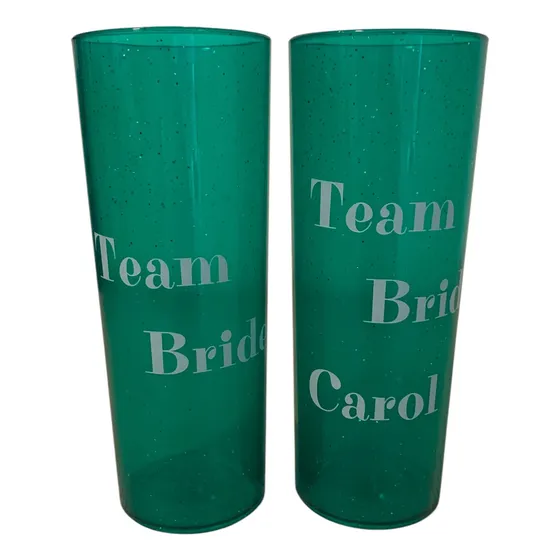 Copo Long Drink Translucido Personalizado - Kit 15 Unidades