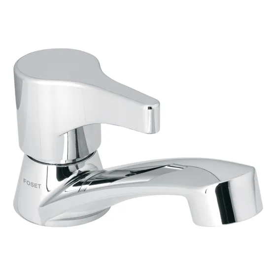 Llave Individual Para Lavabo Abs Maneral Palanca Foset 48381
