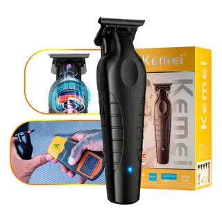 Maquininha De Acabamento Da Kemei Profissional Km-2299 Preto 5v