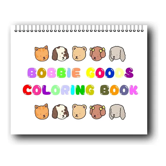 Libro Para Colorear Bobbie Goods De Opalina 80 Dibujos Carta