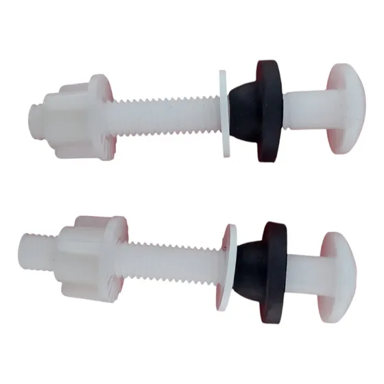 Kit Pernos De Fijacion Plastico Estanque Taza Wc