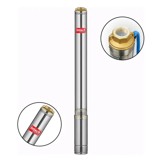 Bomba Submersa Caneta Palito 1/2hp 3 Polegadas 76,2 mm 1/2CV 56mca Bsca3 para Poço Artesiano 220V Intech Machine