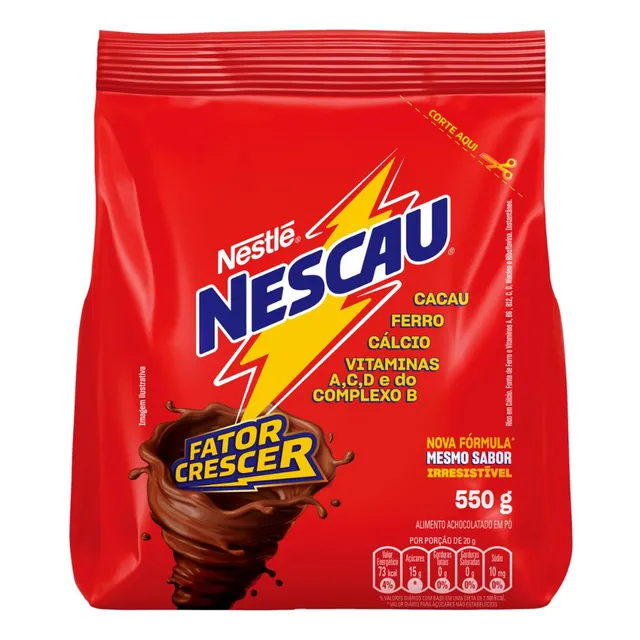 Achocolatado Pó Nescau Pacote 550g