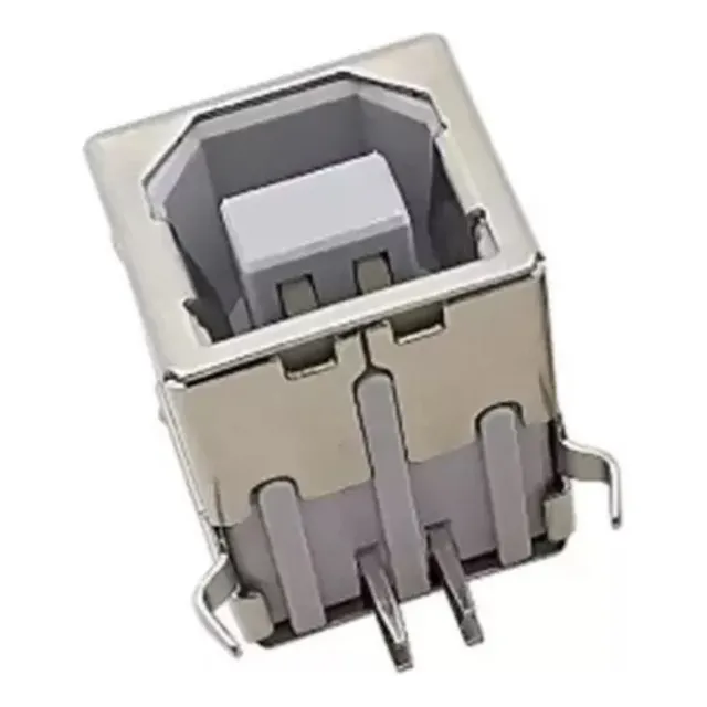 Puerto Conector Usb Tipo B Hembra De 4 Pines Para Impresora
