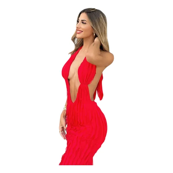 Vestido Dama Largo Fashion Nova