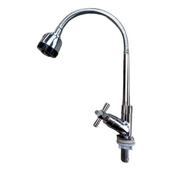 Llave Para Fregadero Lavaplatos Monomando Metal Extensible 