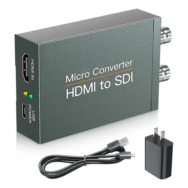 Convertidor Hdmi A Sdi Adaptador Hd-sdi 3g-sdi Sd-sdi