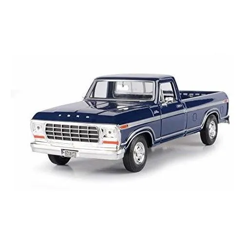 1979 Ford F-150 Pickup Camión Azul 1/24 Diecast Coche 5xdb6