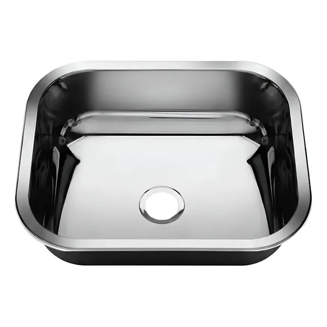 Cuba Pia Número 0 Cozinha Inox American Steel 40x34x11 Rasa