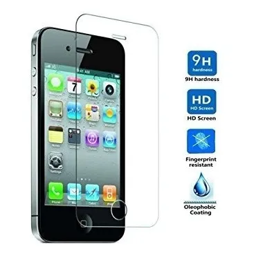 Protector De Pantalla iPhone 4 / 4s Vidrio Templado