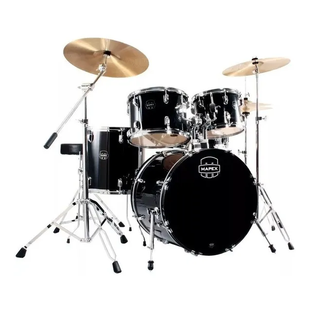 Bateria Completa Mapex Prodigy Platillos Fierro Pedales Cuot