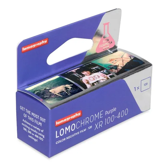 Lomochome Purple Xr 100-400 Formato 120
