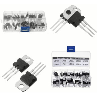 Kit Reguladores L7805 Lm317 L7818 L7808 L7810 L7824 L7815 Kit Reguladores L7805 Lm317 L7818 L7808 L7810 L7824 L7815