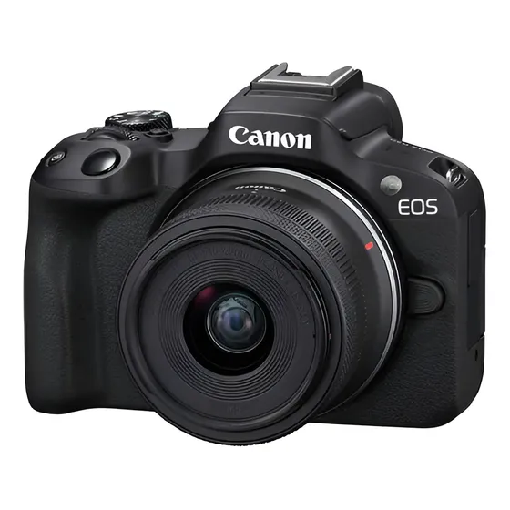 Cámara Canon Eos R50 Mirrorless 18-45mm Color Negro | Cuotas sin interés