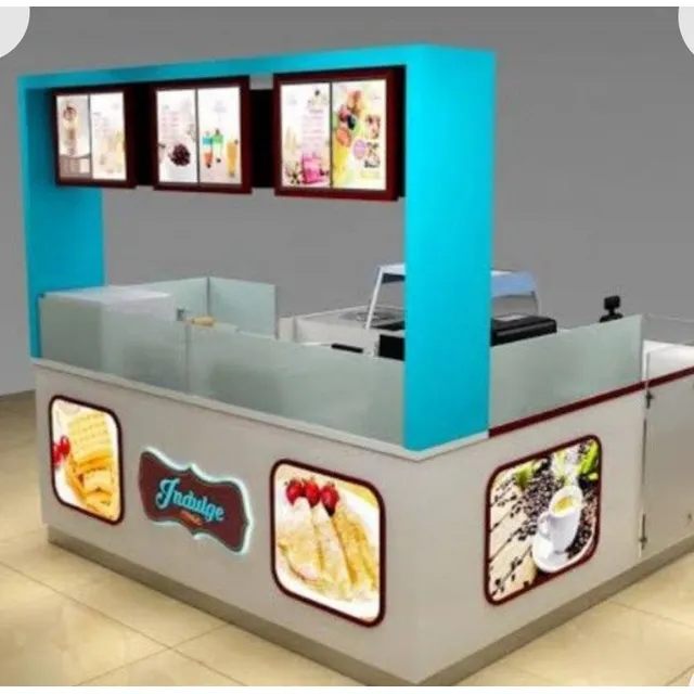Stand Kiosko Local Comercial Personalizado Heladeria 4*2.5m