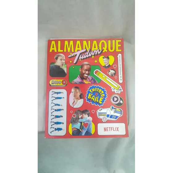 Livro Almanaque Tudum 2020 C/ Sobrecapa Poster - Netflix - Porto Rocha [2020]