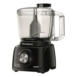 Mini Processador Turbo Pratic Mp16b 300w Preto Mondial