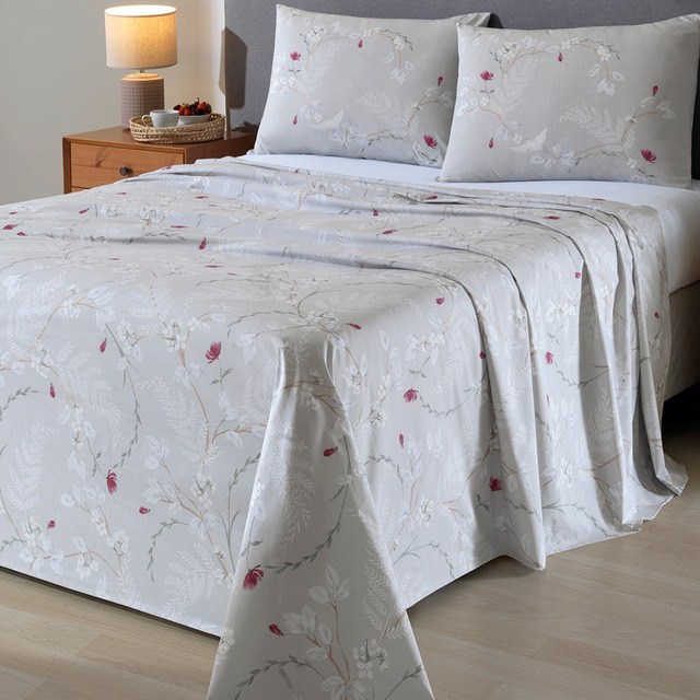 Jogo De Cama Queen 100% Algodão 4pç Lençol Elástico 180 Fios Jogo De Cama Queen 100% Algodão 4pç Lençol Elástico 180 Fios