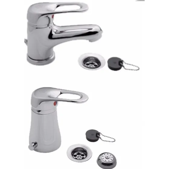 Griferia Lavatorio Bidet Fv Arizona Monocomando Cromo  3c