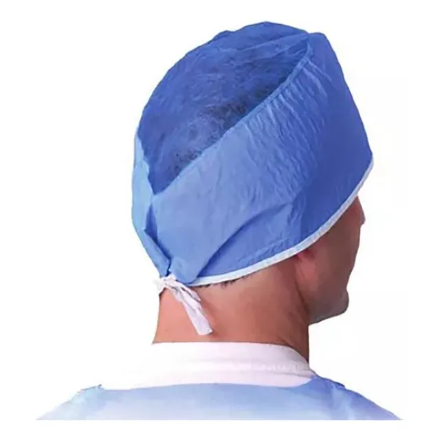 Cofias Descartables / Gorros Quirúrgicos Con Amarras Gratis