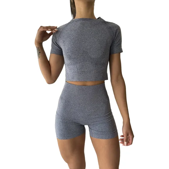 Conjunto I-run Seamless, Short Push Up