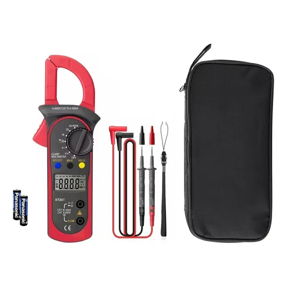 Pinza Amperimetrica Tester 